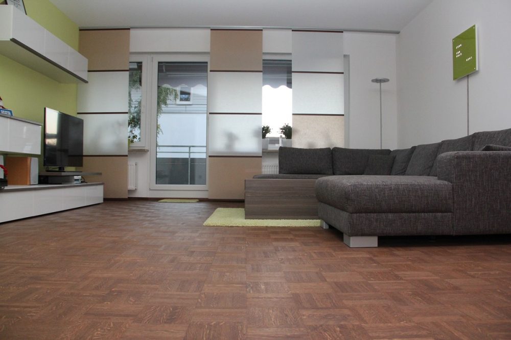 Mosaikparkett-eingefärbt