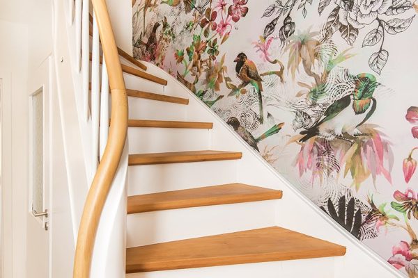 Tapete Treppenaufgang